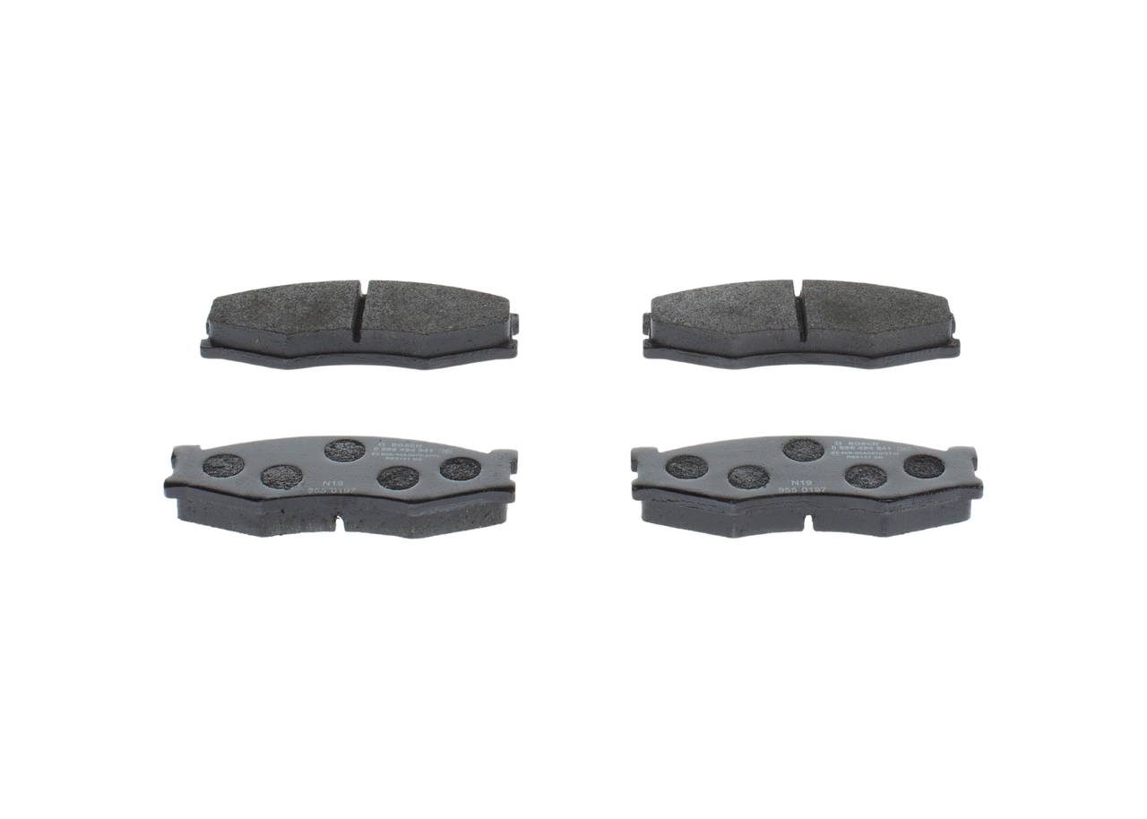 Brake Pad Set, disc brake 0 986 494 541