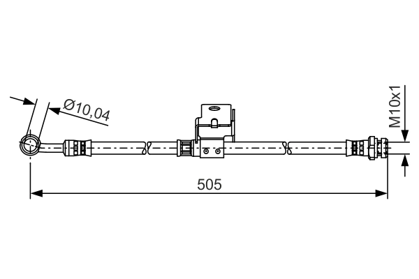 Brake Hose 1 987 481 506