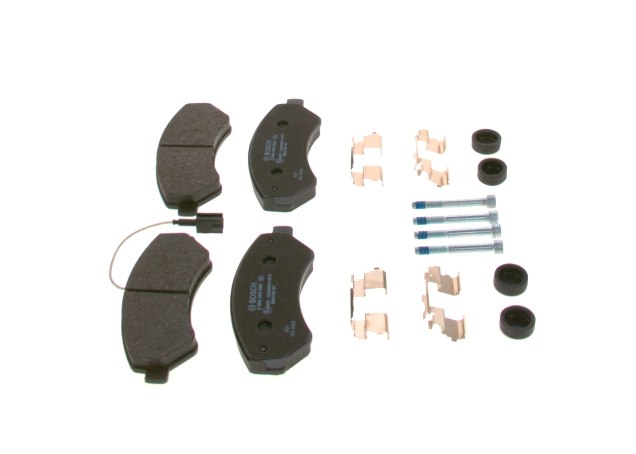 Brake Pad Set, disc brake 0 986 494 589