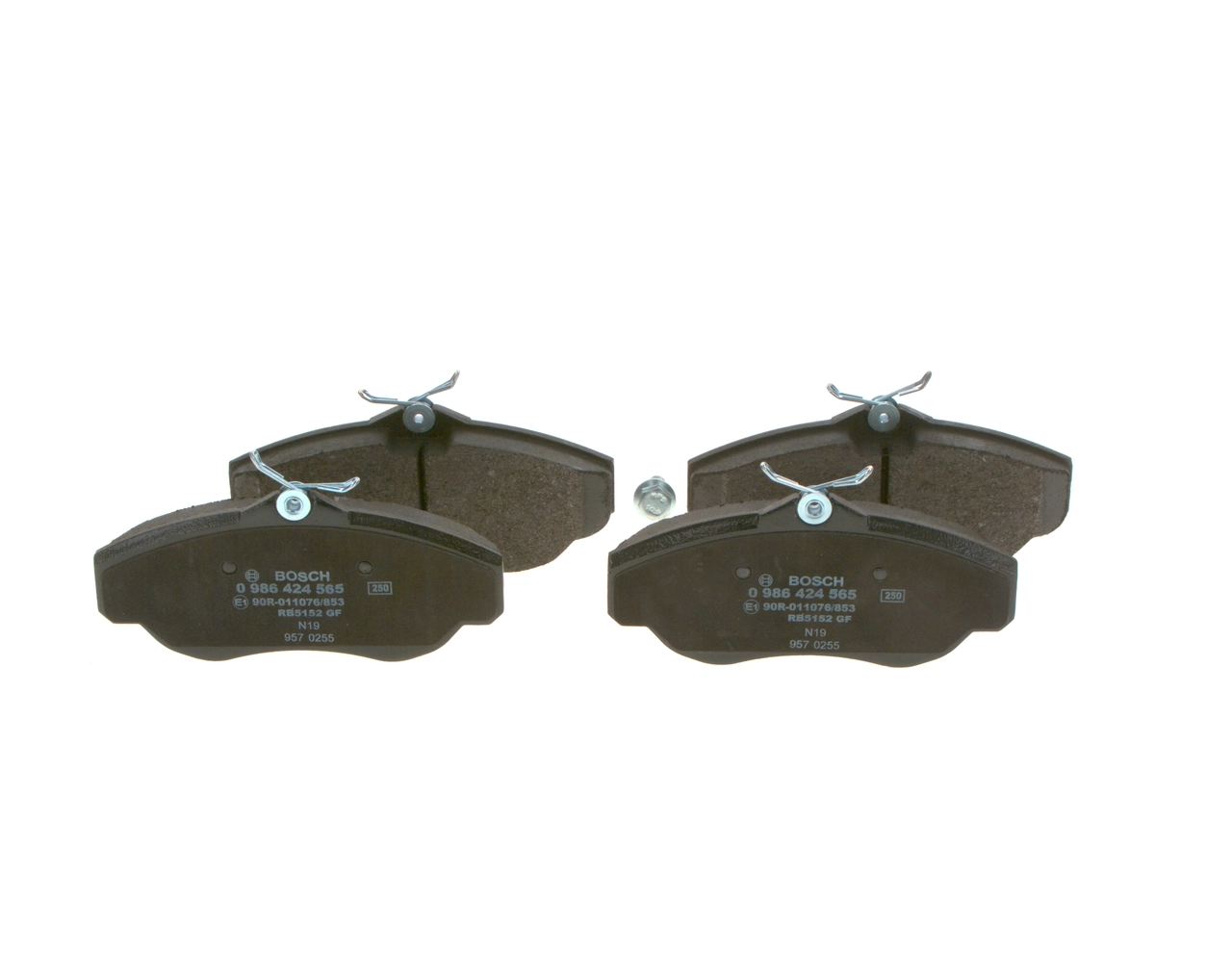 Brake Pad Set, disc brake 0 986 424 565