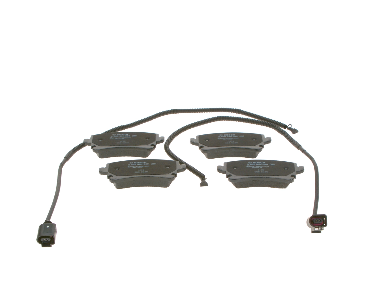 BOSCH 0 986 494 669 Brake Pad Set, disc brake