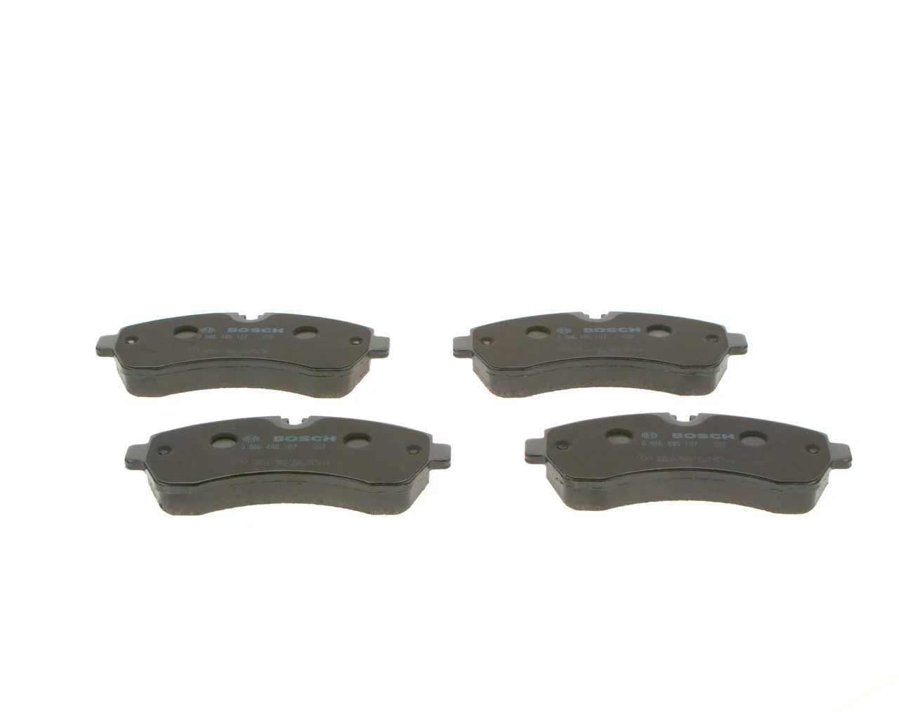 Brake Pad Set, disc brake 0 986 495 107