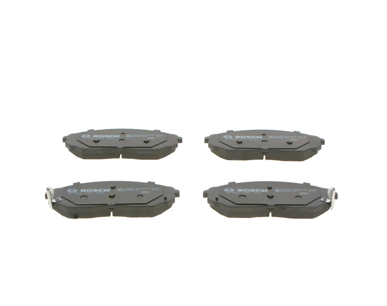 Brake Pad Set, disc brake 0 986 494 883
