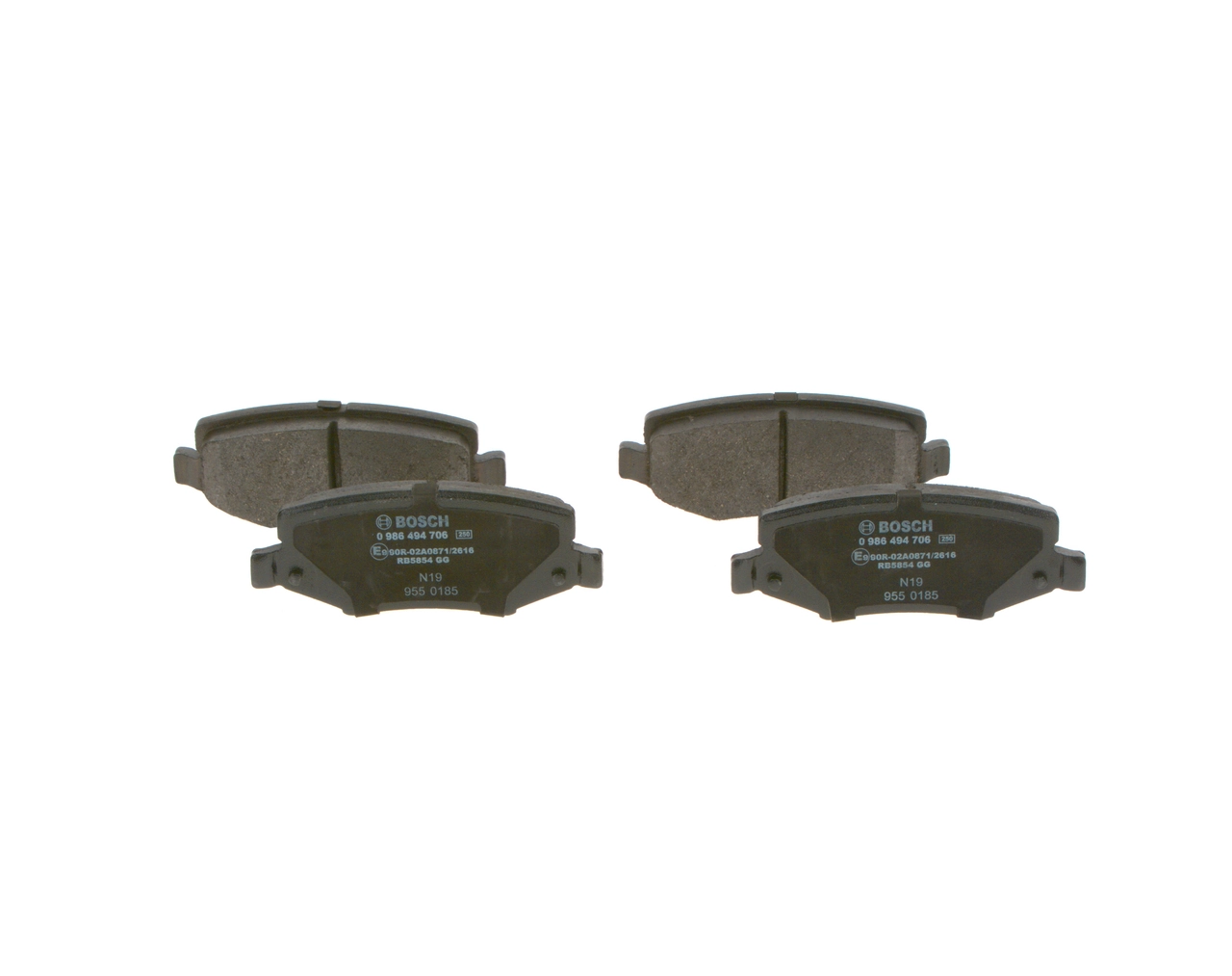 Brake Pad Set, disc brake 0 986 494 706