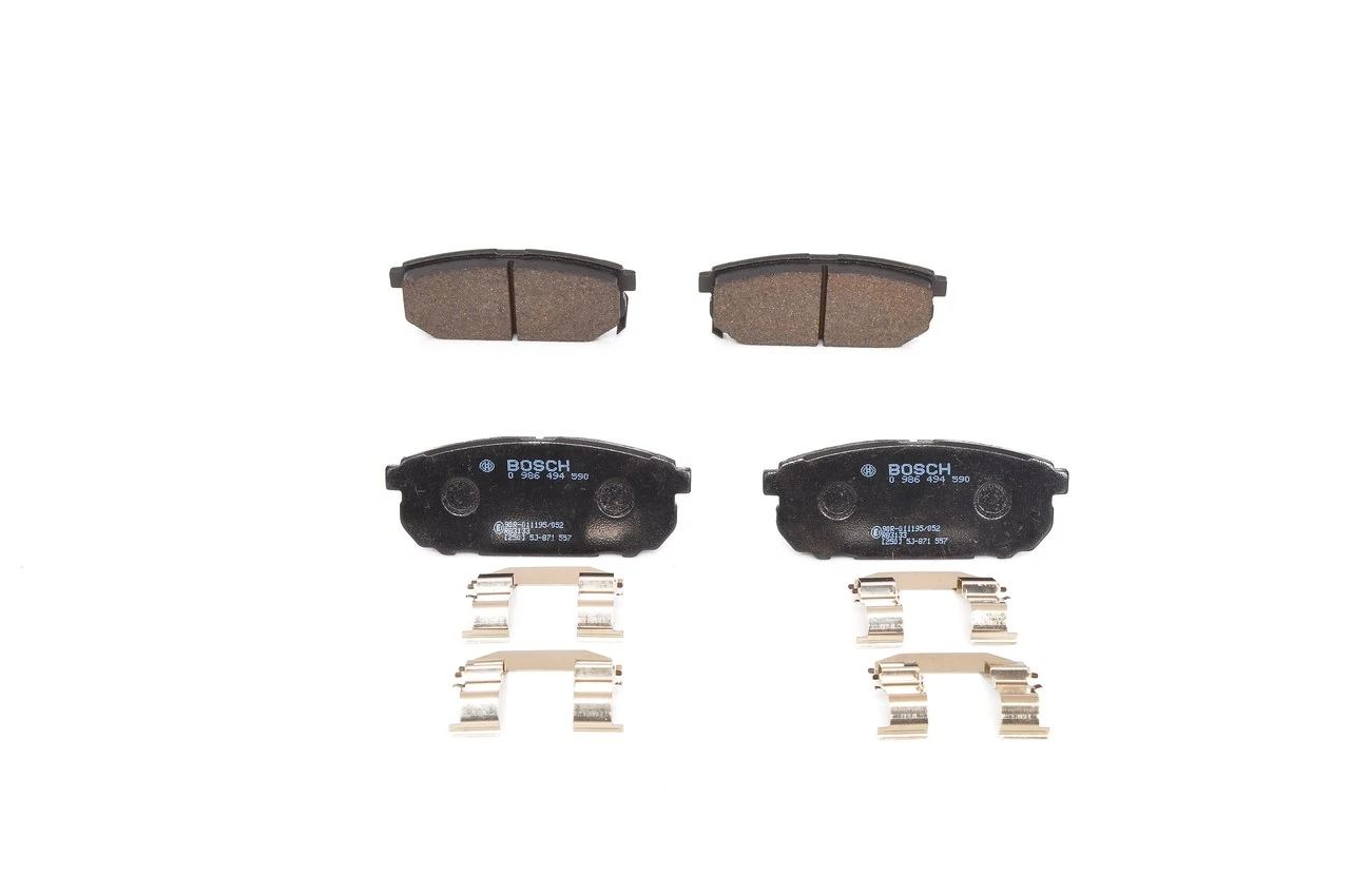 Brake Pad Set, disc brake 0 986 494 590