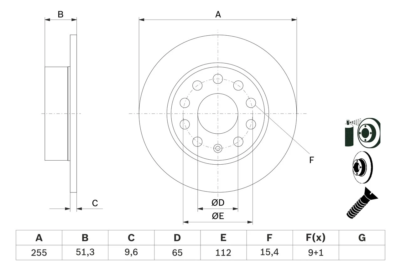 Brake Disc 0 986 479 099