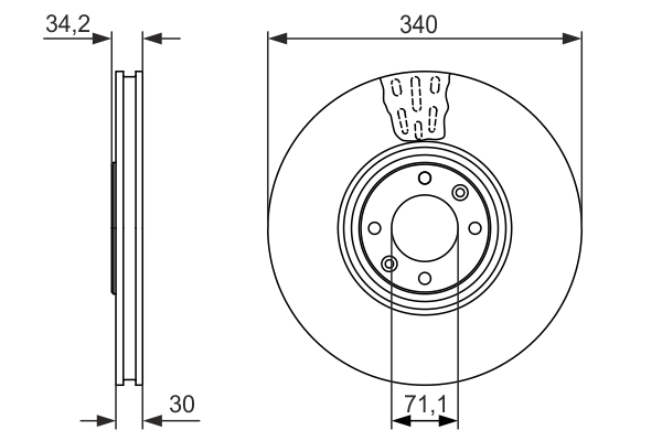 Brake Disc 0 986 479 093