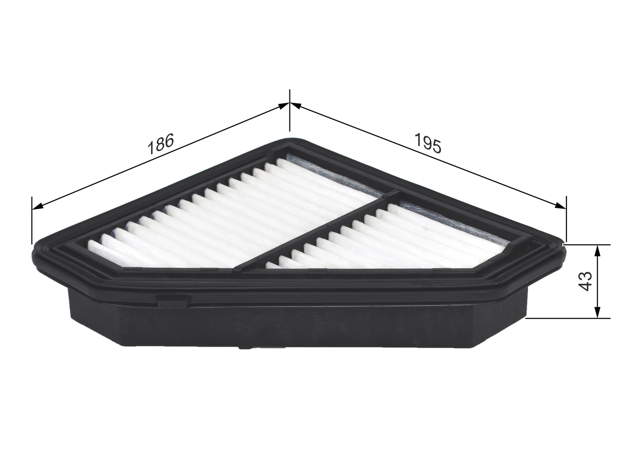 Filter udara F 026 400 564