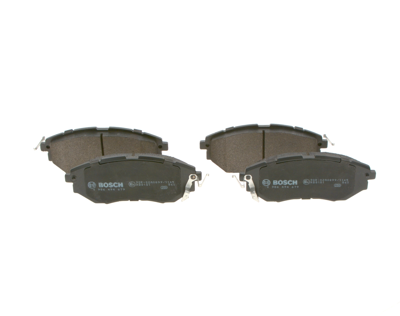 Brake Pad Set, disc brake 0 986 494 679