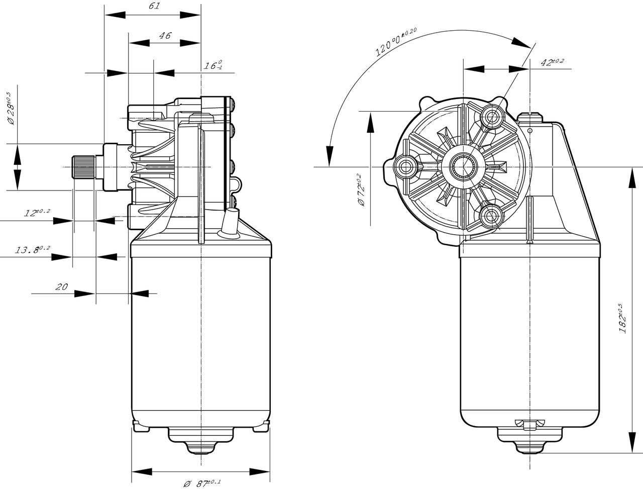 Wiper Motor 0 986 337 401