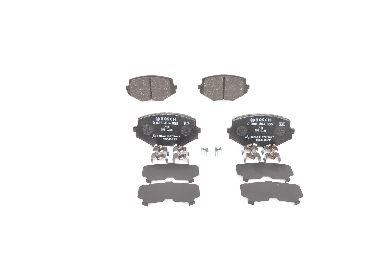 Brake Pad Set, disc brake 0 986 494 655