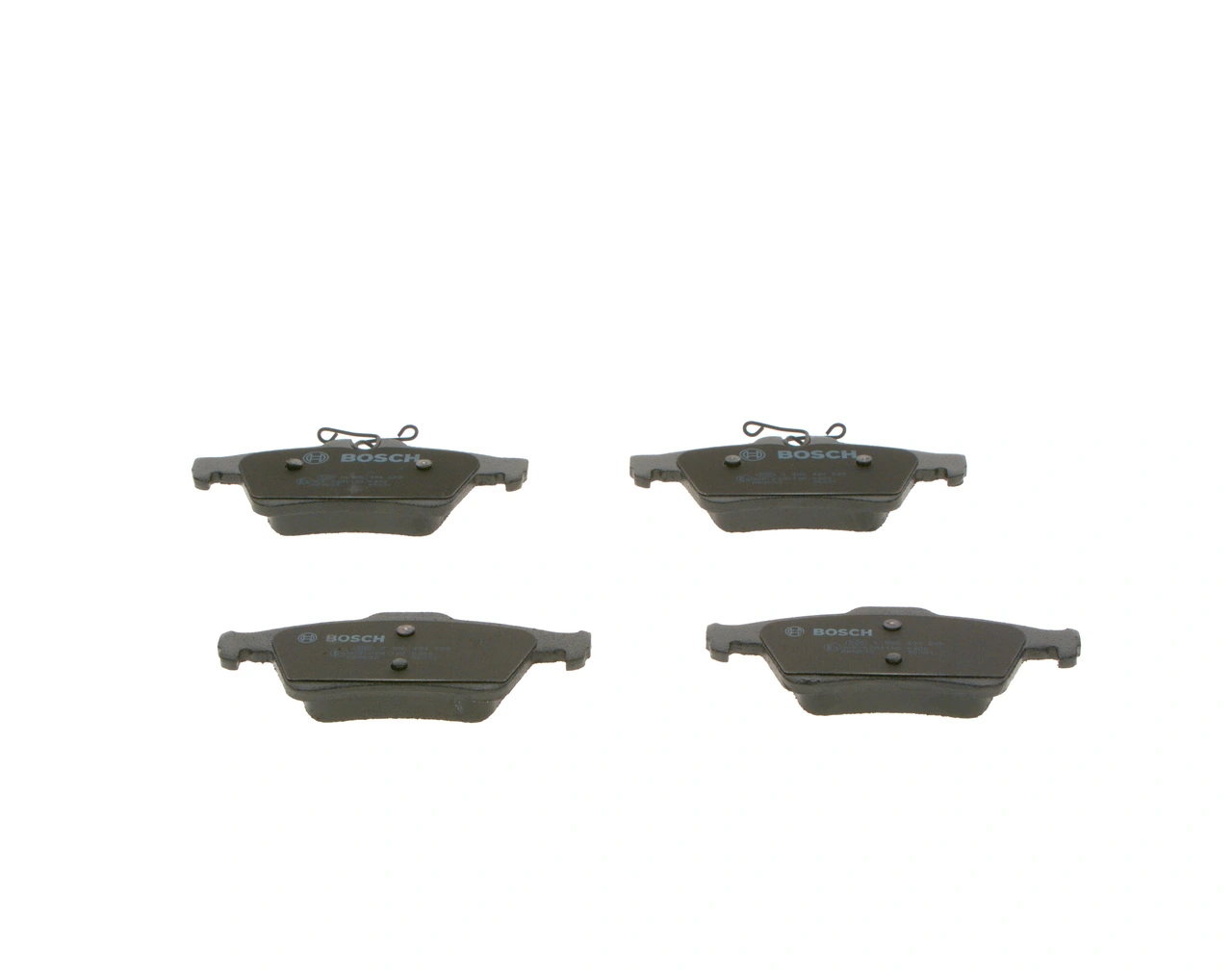 Brake Pad Set, disc brake 0 986 494 528