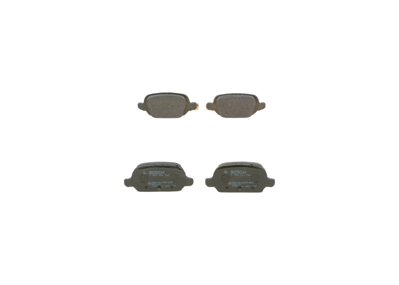 Brake Pad Set, disc brake 0 986 494 340