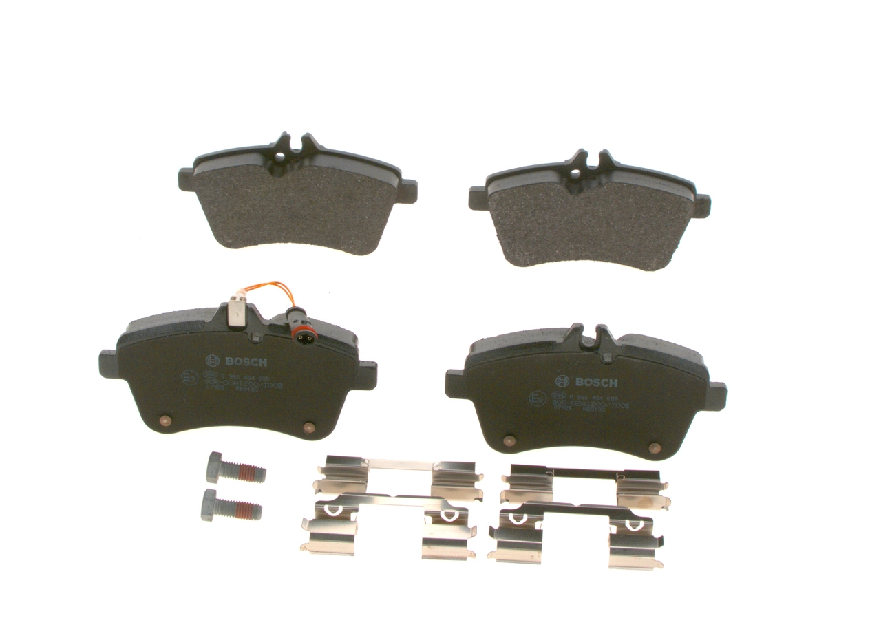 Brake Pad Set, disc brake 0 986 494 085