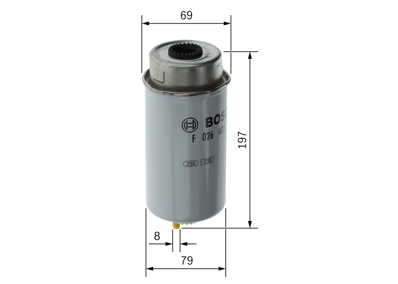 Fuel Filter F 026 402 122