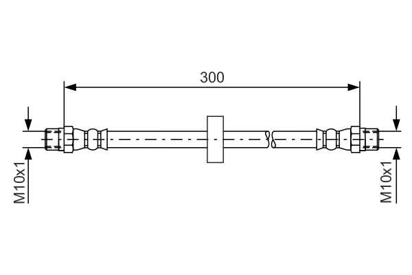 BOSCH 1 987 476 226 Brake Hose