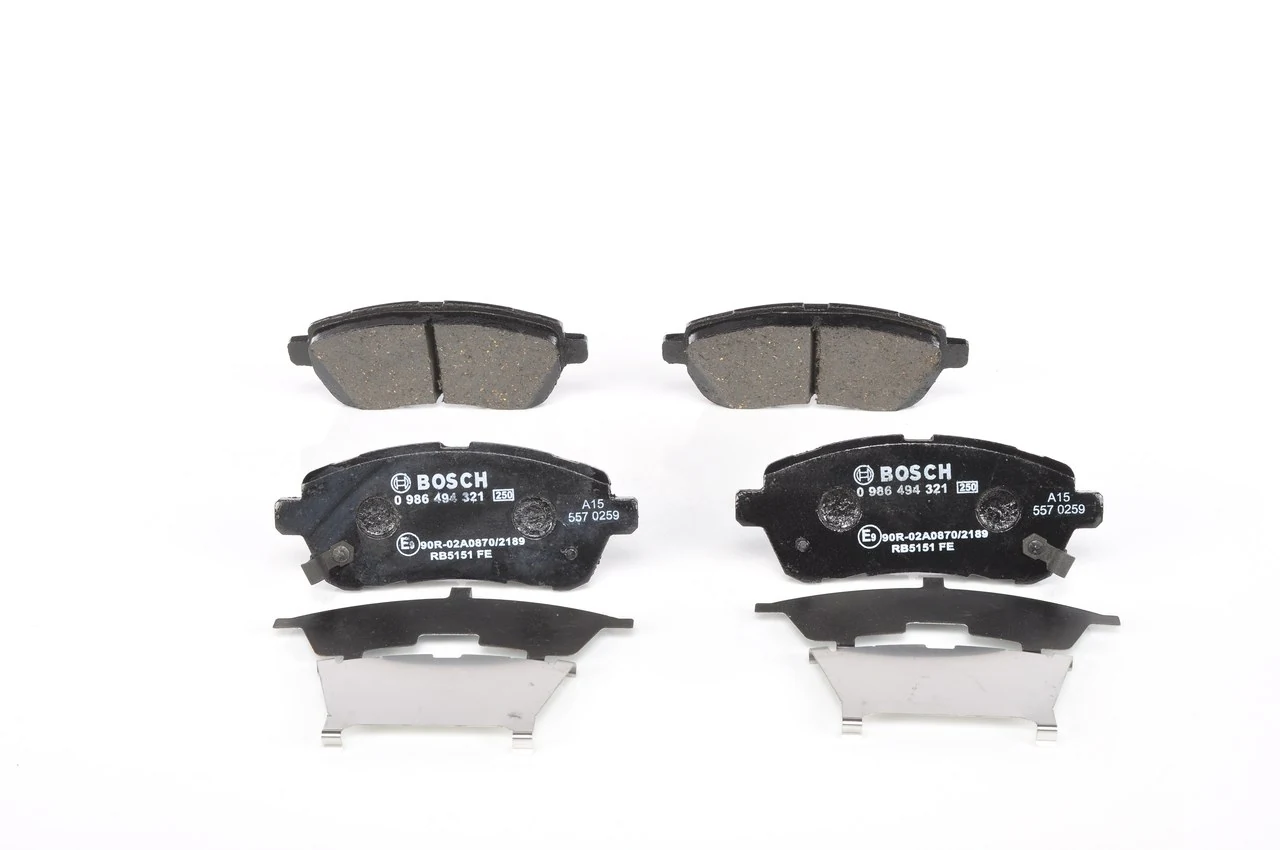 Brake Pad Set, disc brake 0 986 494 321