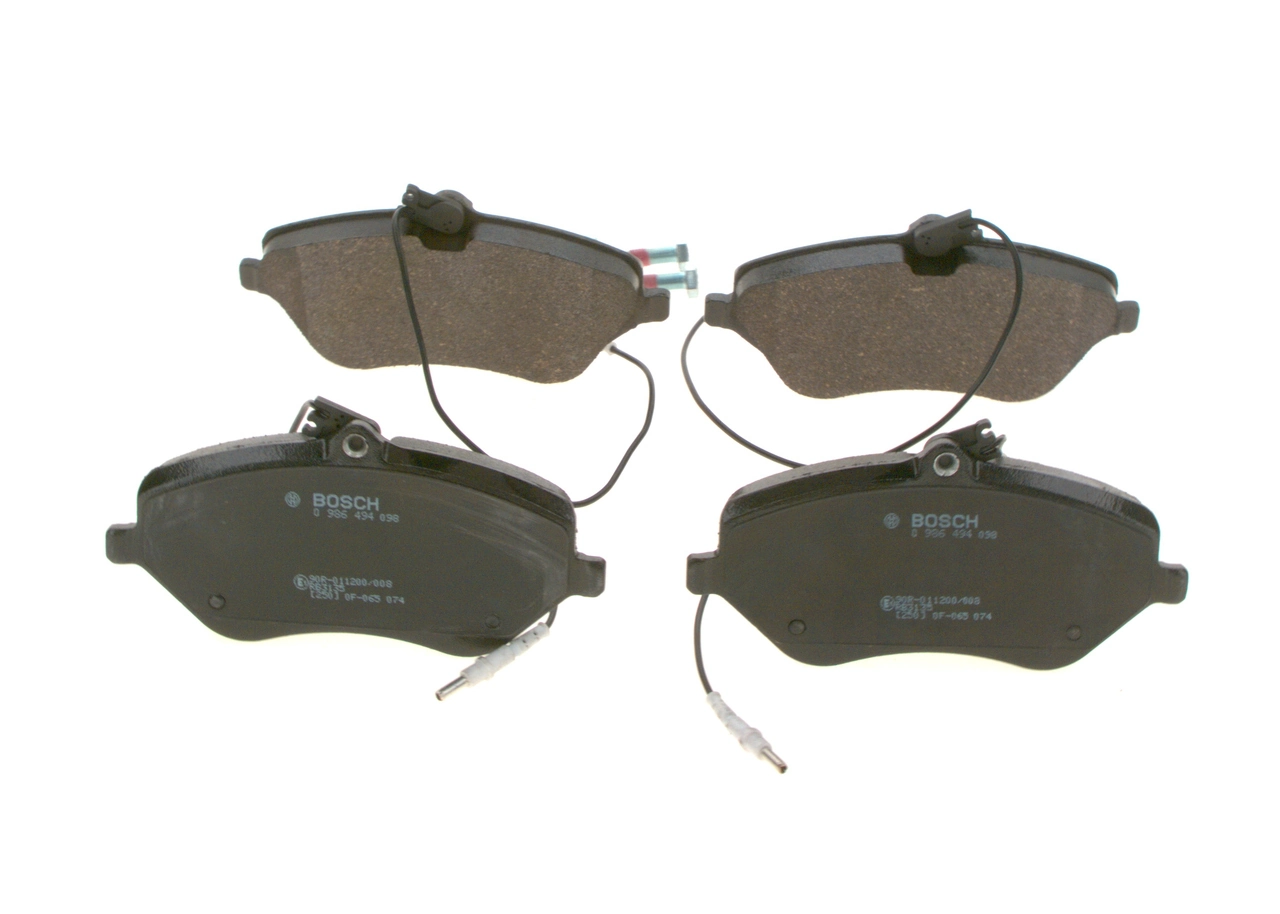 Brake Pad Set, disc brake 0 986 494 098