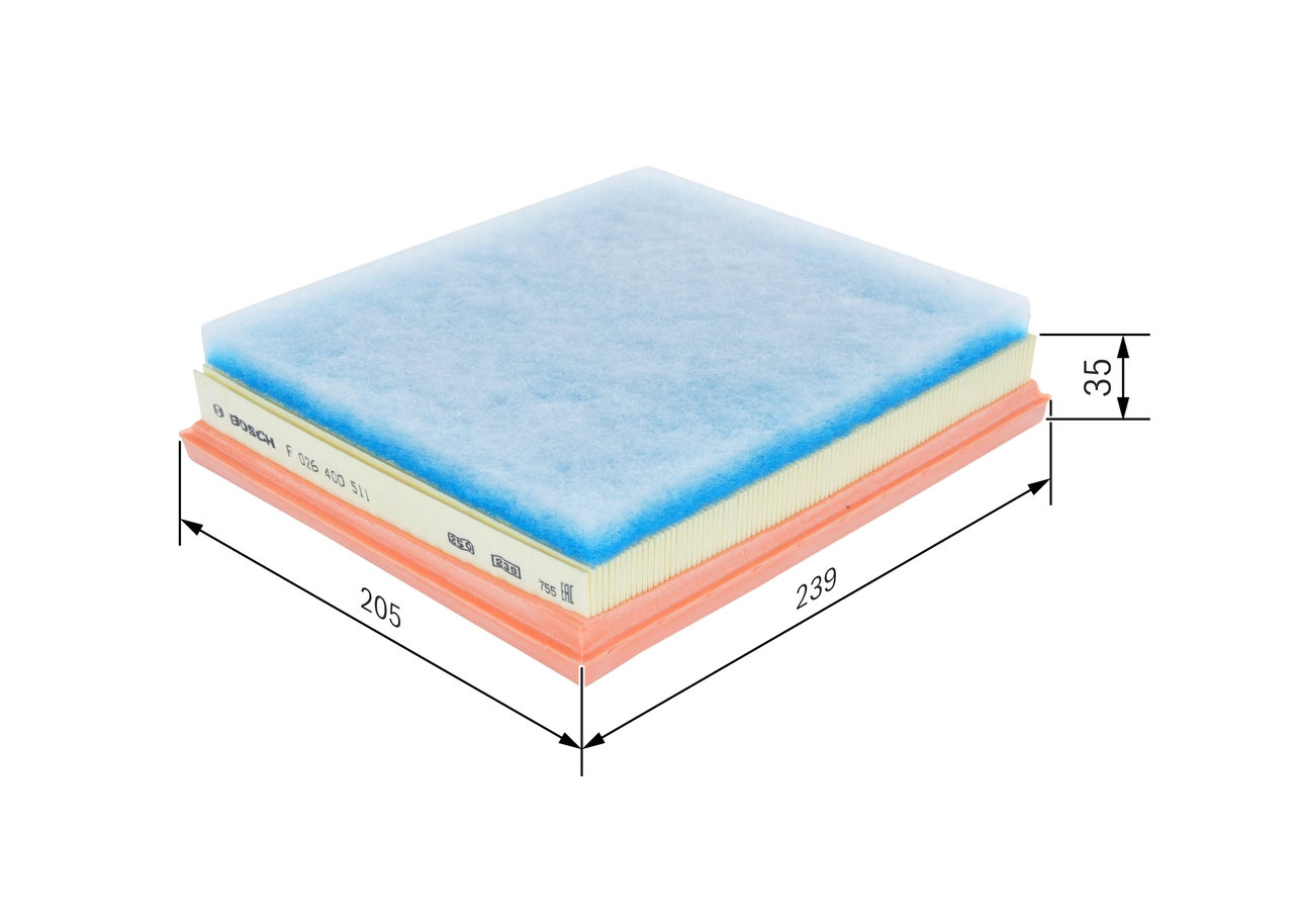 Air Filter F 026 400 511