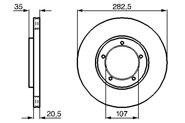 Brake Disc 0 986 478 097