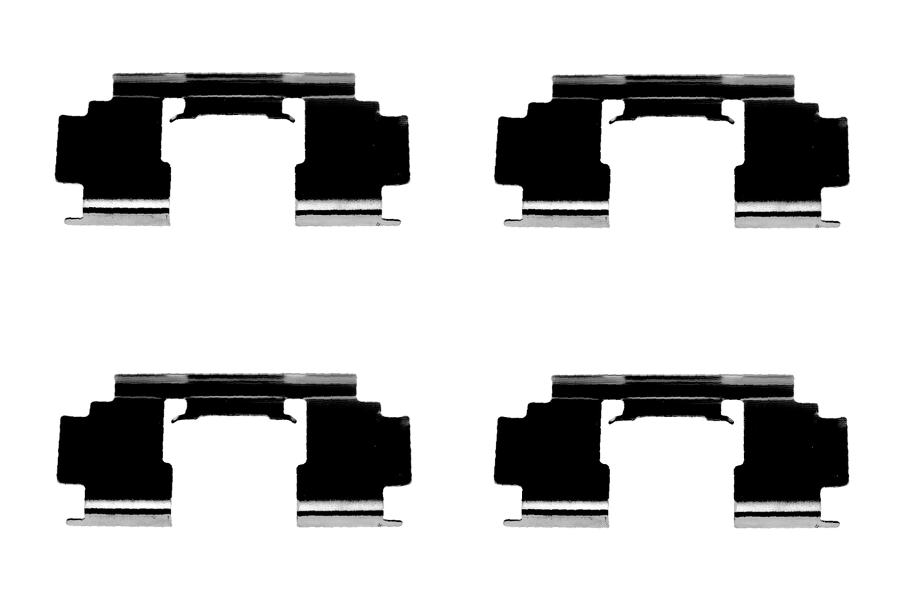 Accessory Kit, disc brake pad 1 987 474 324