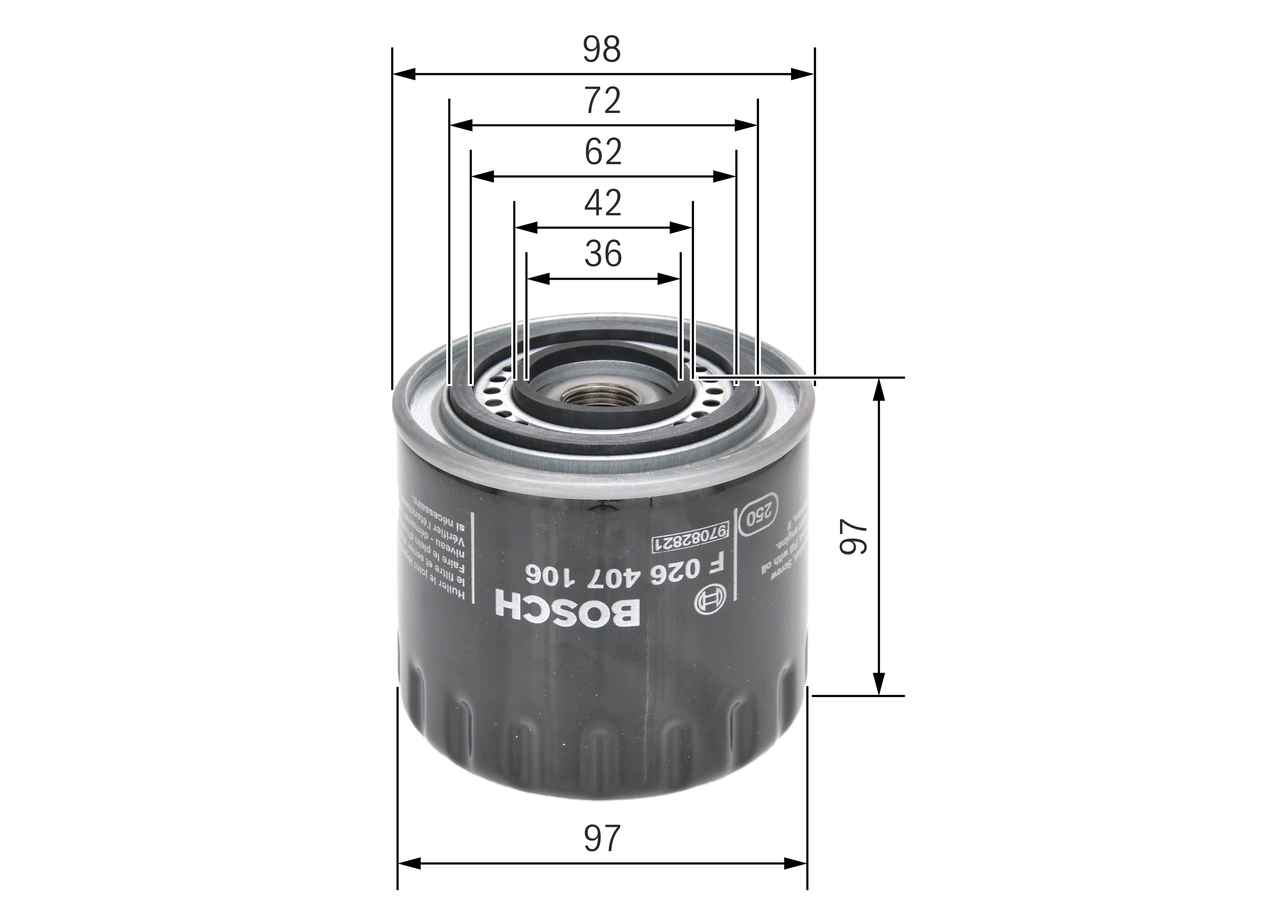 Oil Filter F 026 407 106