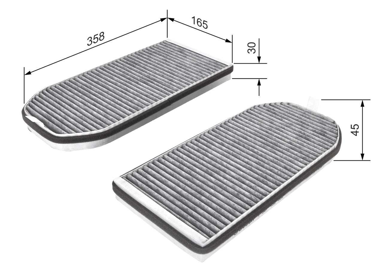 Filter, cabin air 1 987 432 362