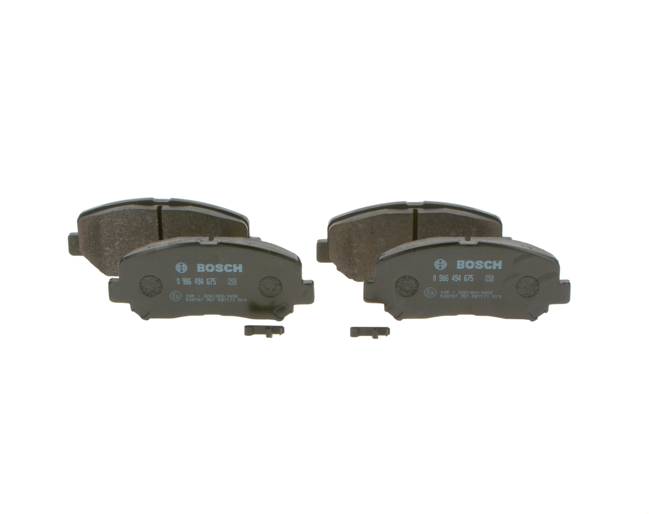 Brake Pad Set, disc brake 0 986 494 675