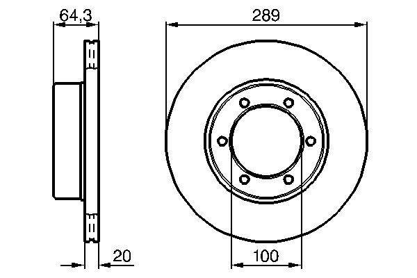 Brake Disc 0 986 478 453