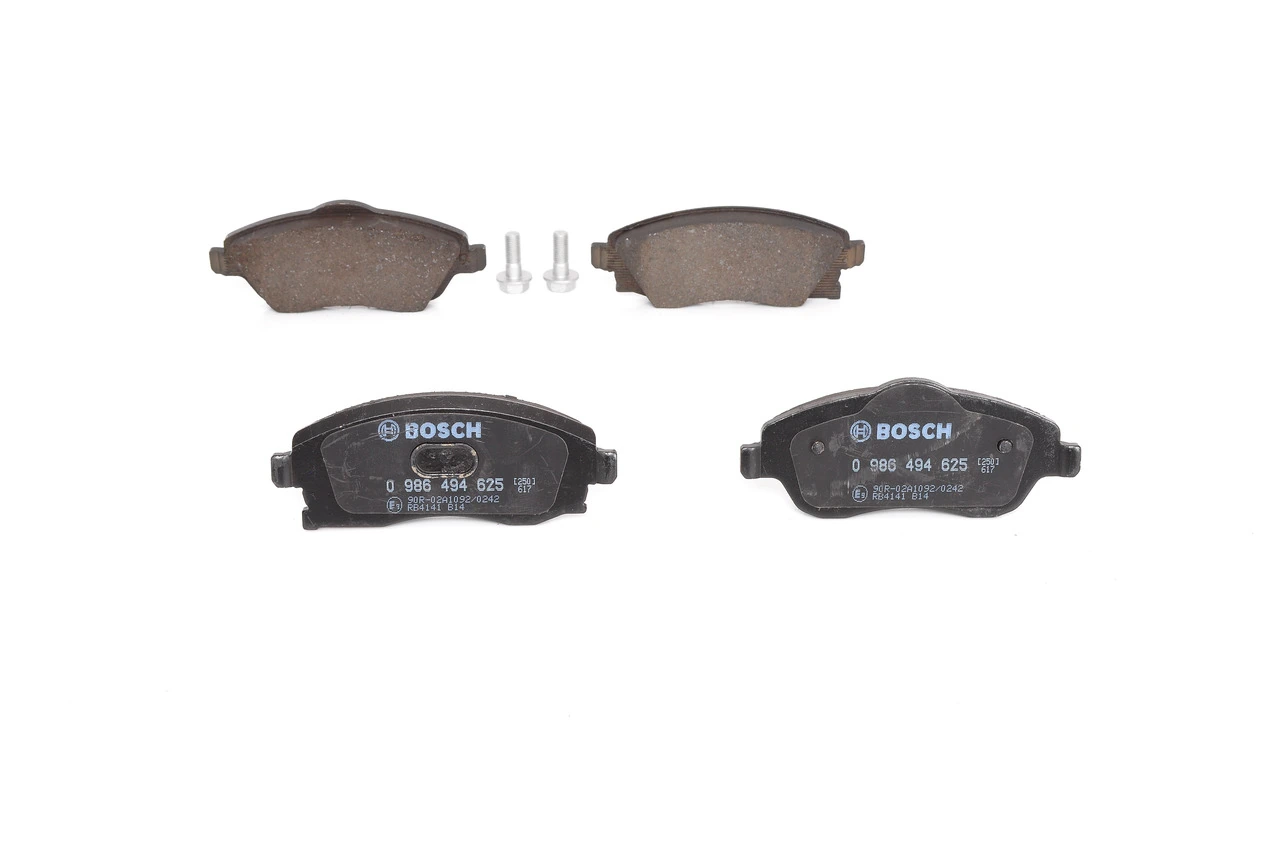 Brake Pad Set, disc brake 0 986 494 625