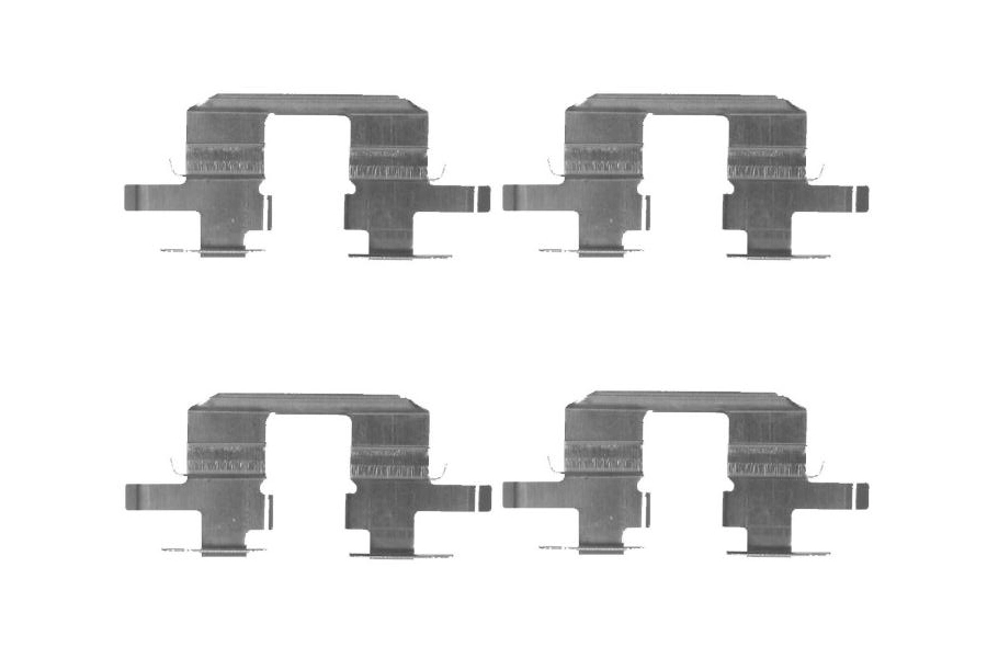 Accessory Kit, disc brake pad 1 987 474 449