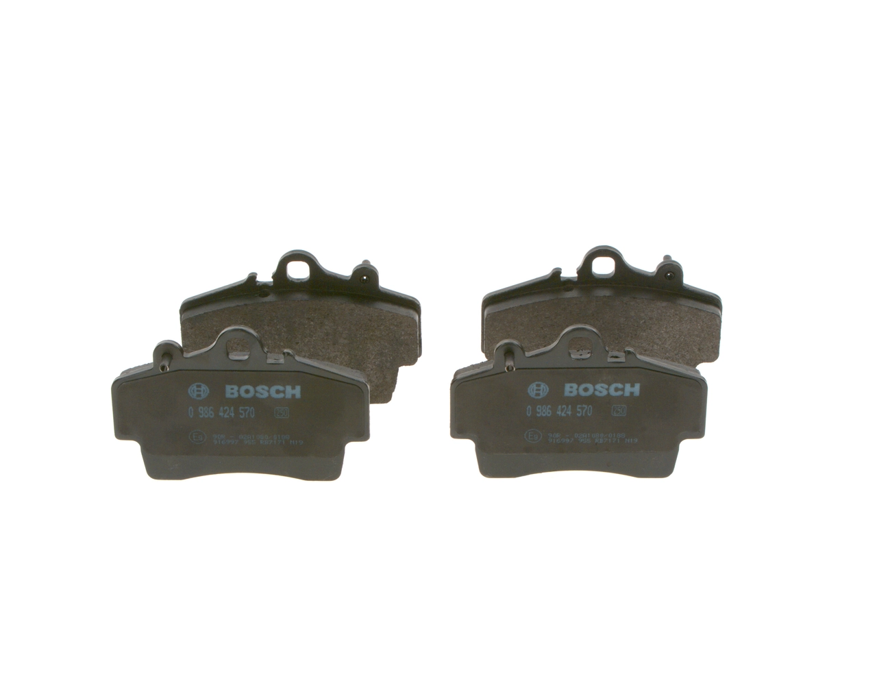 Brake Pad Set, disc brake 0 986 424 570