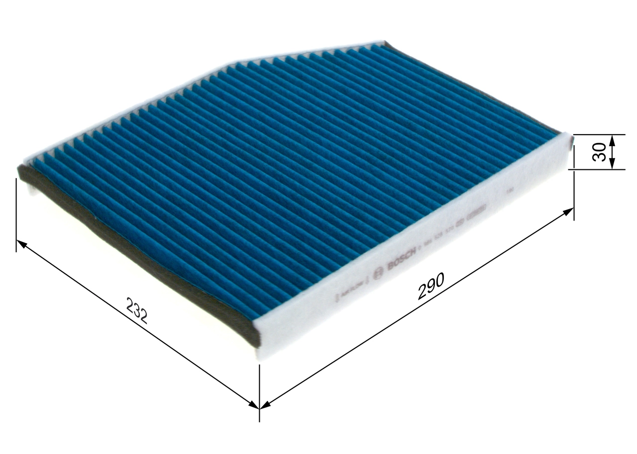 Filter, cabin air FILTER+pro 0 986 628 570