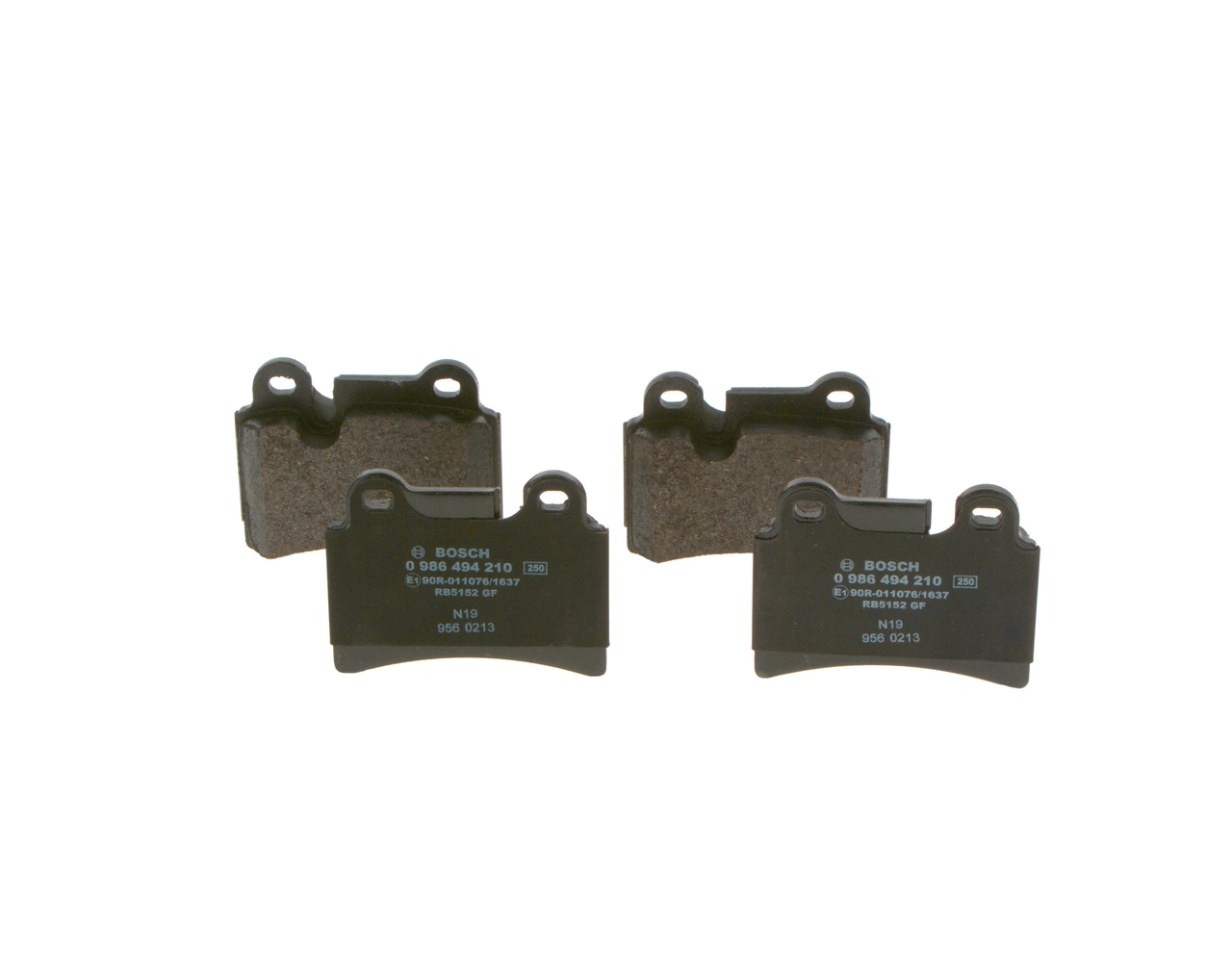 Brake Pad Set, disc brake 0 986 494 210