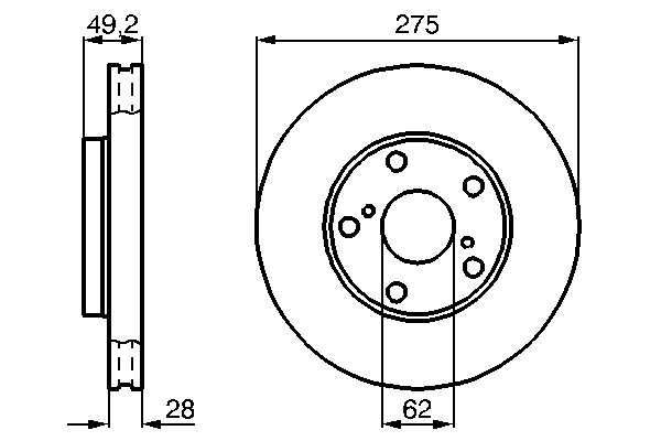 Brake Disc 0 986 478 632