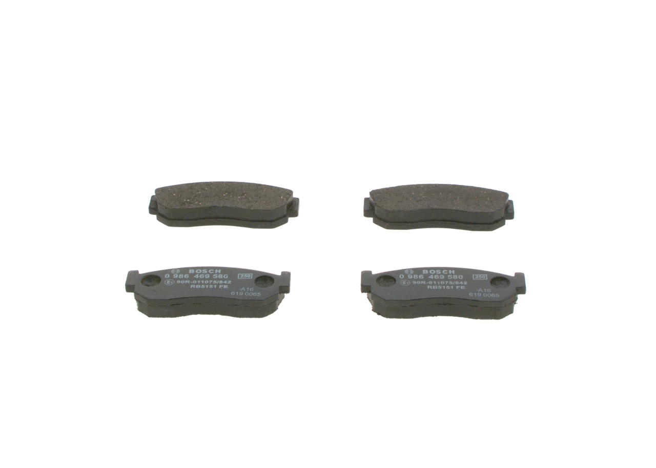 BOSCH 0 986 469 580 Brake Pad Set, disc brake