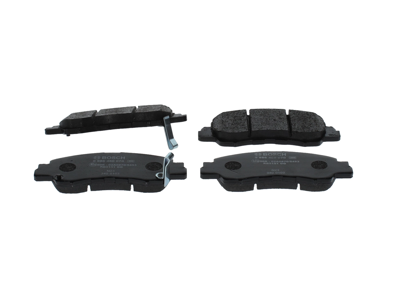 Brake Pad Set, disc brake 0 986 460 070
