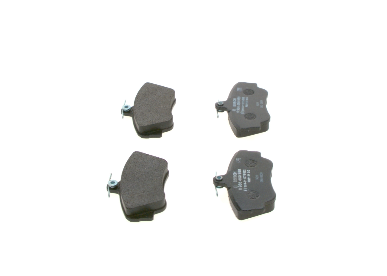 Brake Pad Set, disc brake 0 986 460 989
