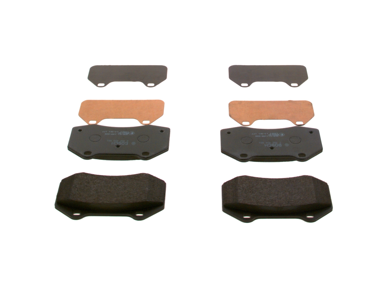 Brake Pad Set, disc brake 0 986 494 551