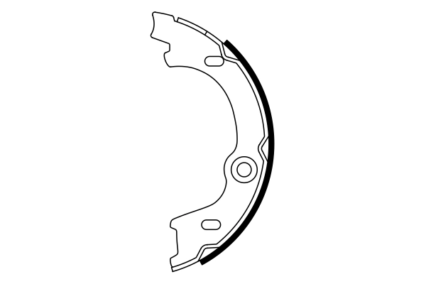 Brake Shoe Set, parking brake 0 986 487 926