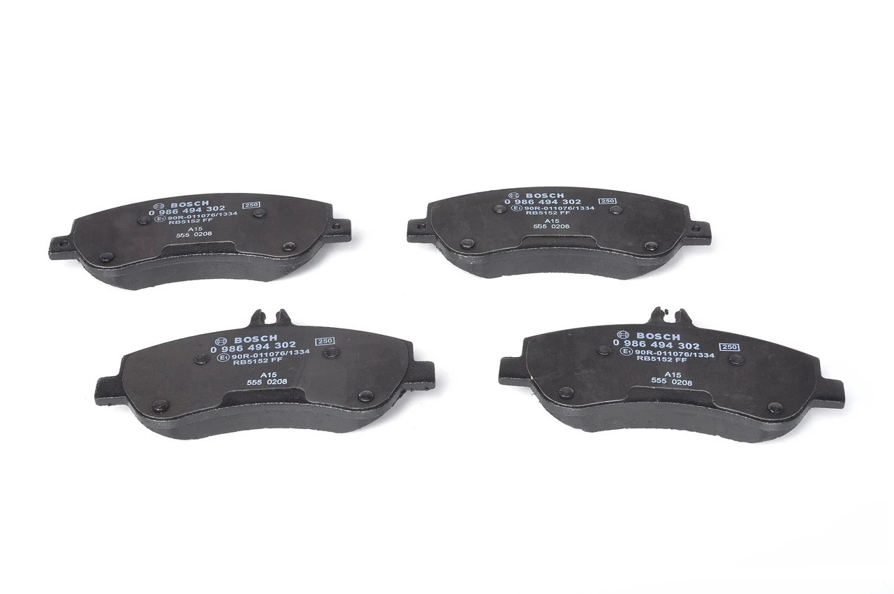 Brake Pad Set, disc brake 0 986 494 302