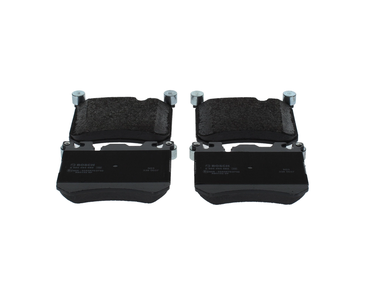 Brake Pad Set, disc brake 0 986 494 982