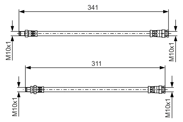 Brake Hose 1 987 481 525