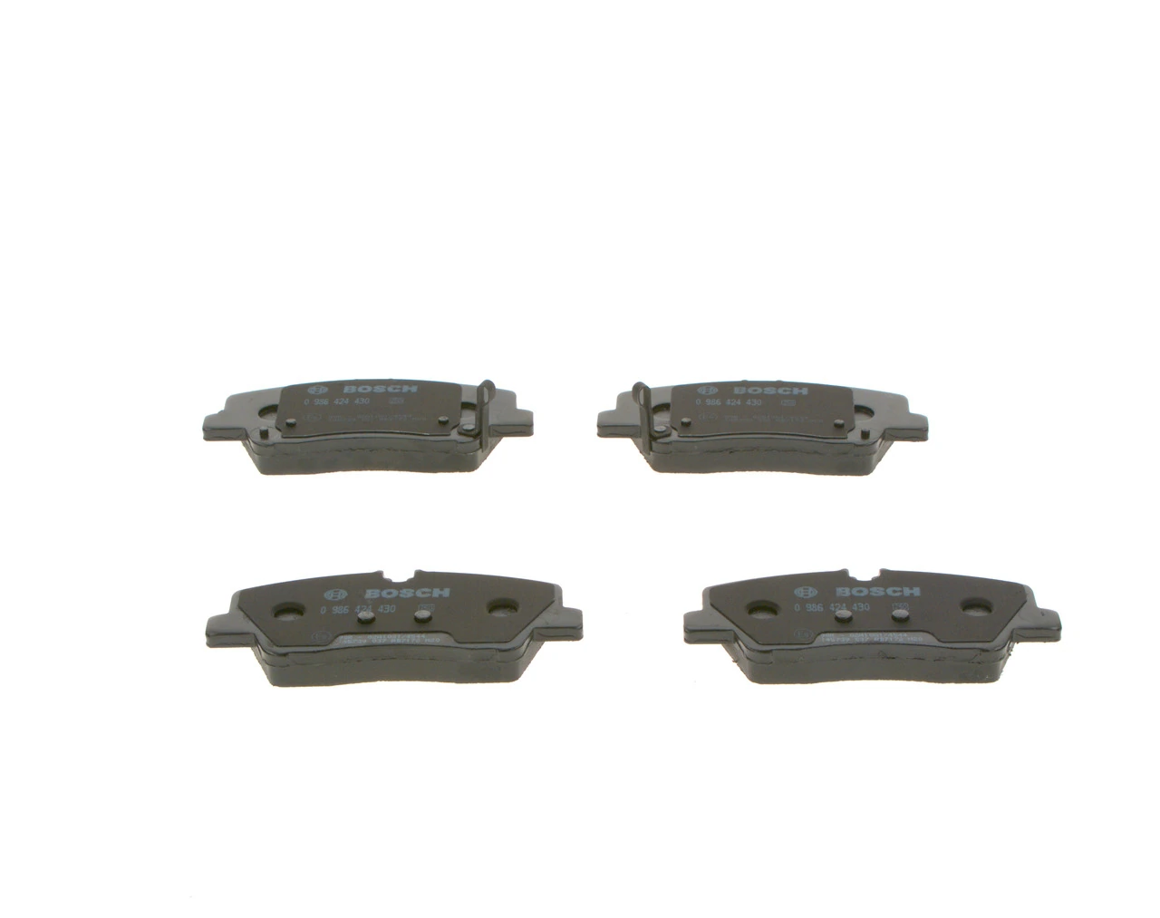 Brake Pad Set, disc brake 0 986 424 430