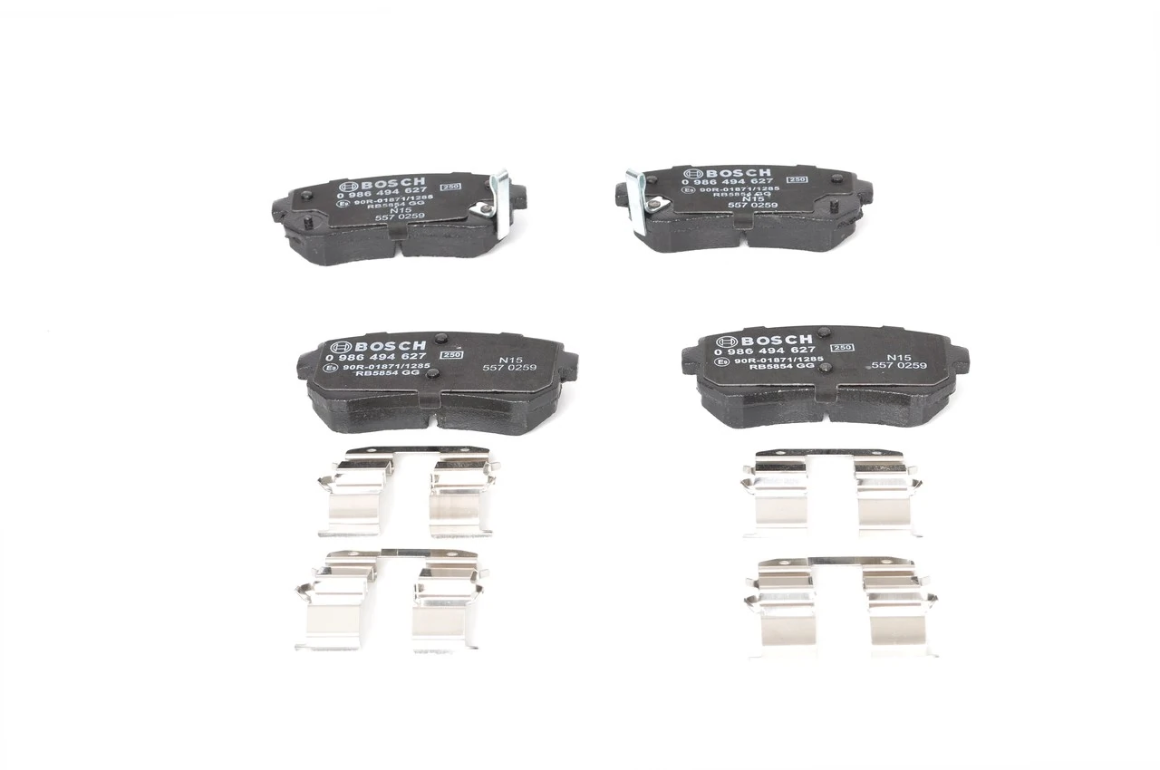 Brake Pad Set, disc brake 0 986 494 627