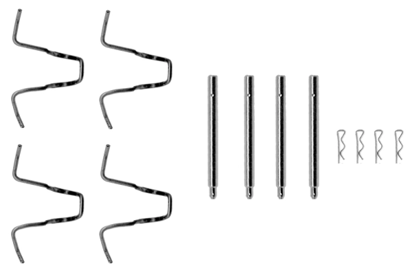 Accessory Kit, disc brake pad 1 987 474 056