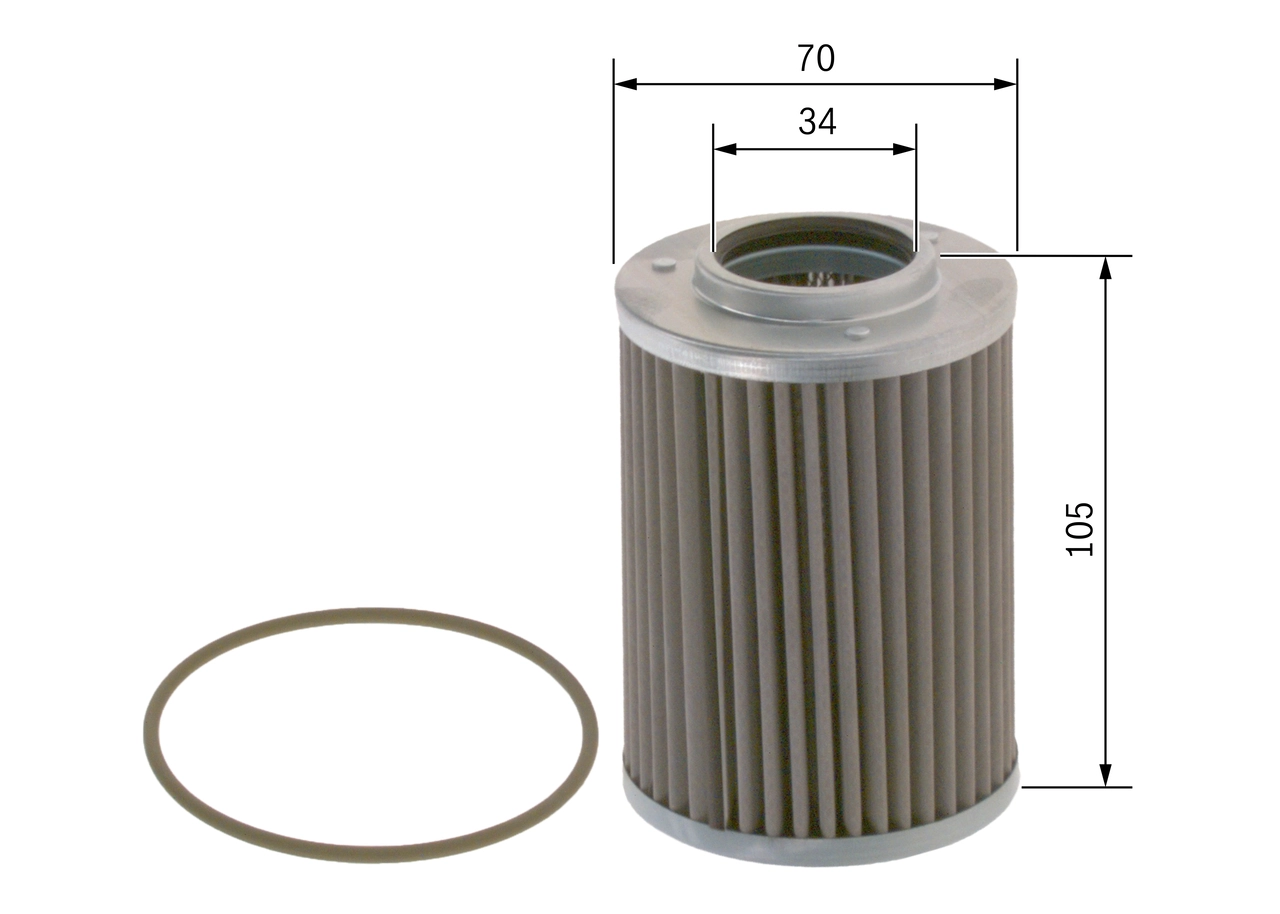 Hydraulic Filter, automatic transmission F 026 404 006