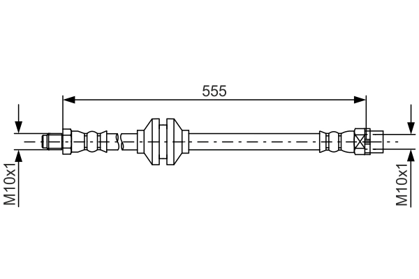 BOSCH 1 987 481 786 Brake Hose