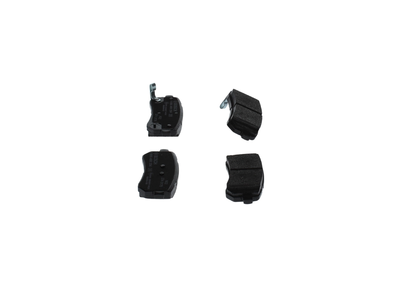 Brake Pad Set, disc brake 0 986 495 354