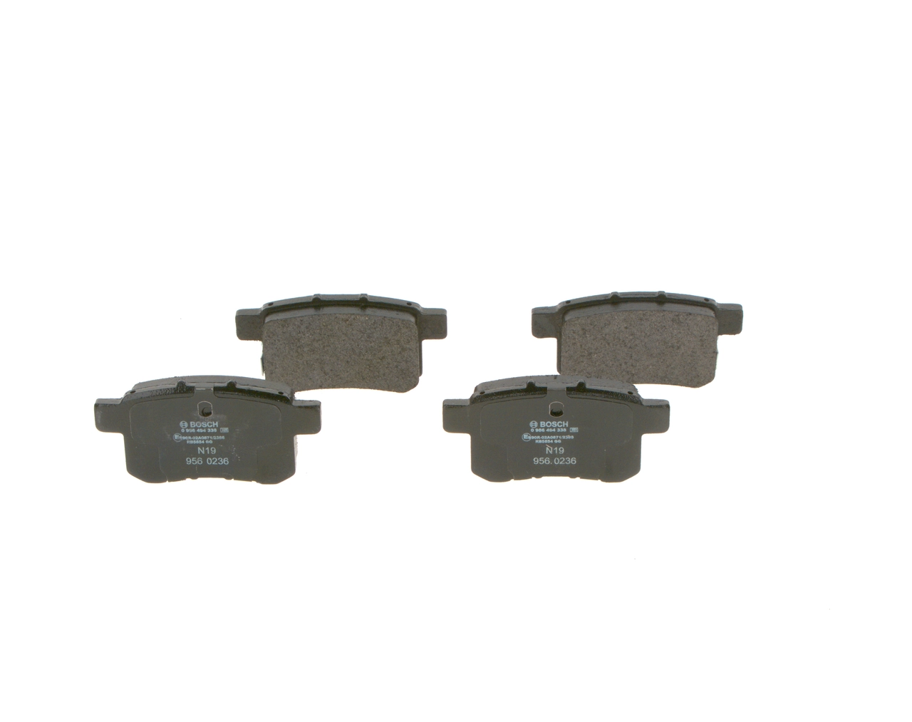 Set Pad Brek, Brek Piring 0 986 494 338